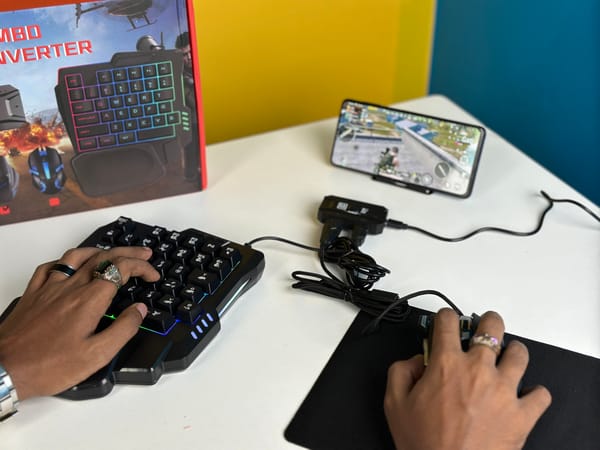 GearUP K190 Mobile Gaming RGB Keyboard & Mouse Combo