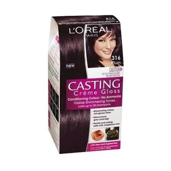 L'Oreal Paris Casting Creme Gloss Semi-Permanent Hair Colour - 316 Plum