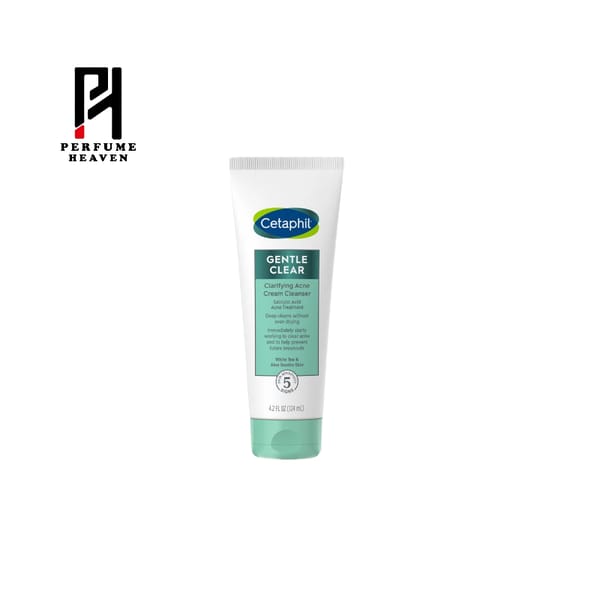 Cetaphil Gentle Clear Clarifying Acne Cream Cleanser – 124ml