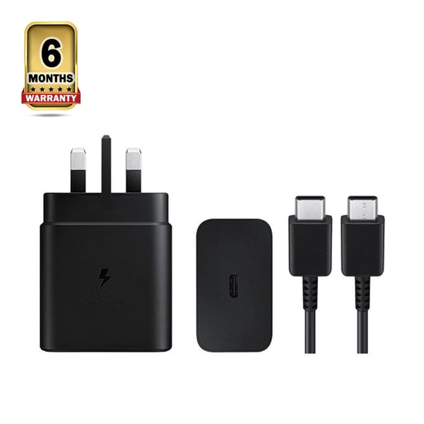 Samsung 45W PD Super Fast Power Adapter with C to C cable(5A/1.8m) (Model EP-T4510)