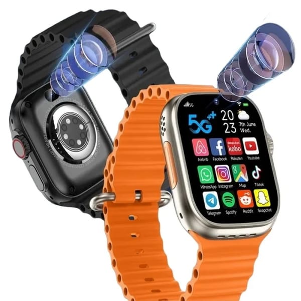 S9 ULTRA 5G Android Smartwatch Dual Camera Setup