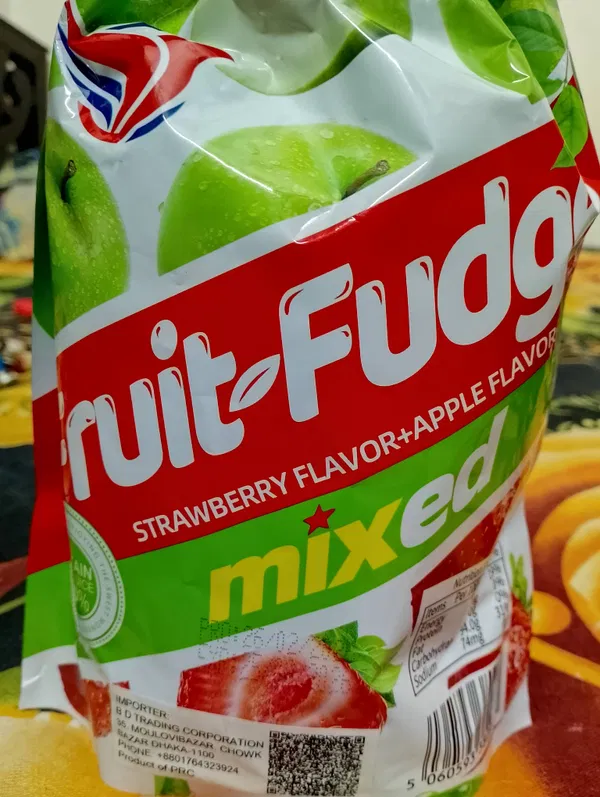fruit fudge gummy