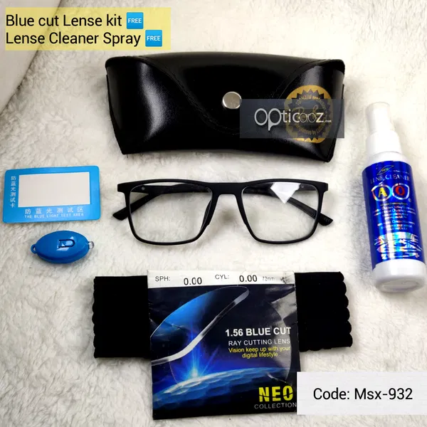 Fiber Frame BlueCut Eyeglass