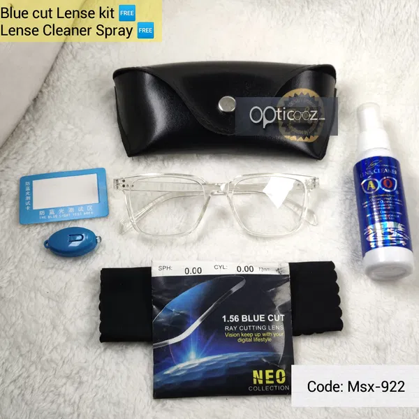 Transparent Design BlueCut eyeglass