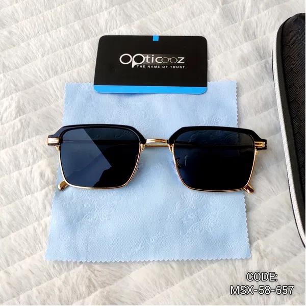 565_Premium RingMaster Dark black Sunglass
