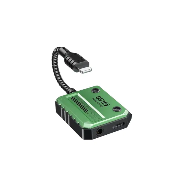 Plextone GS1IP 30w Gaming Lightning To Lightning And 3.5mm Converter