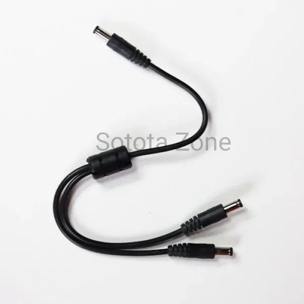 DC Y Cable for WGP/SKE Mini UPS – 2-in-1 Power Splitter