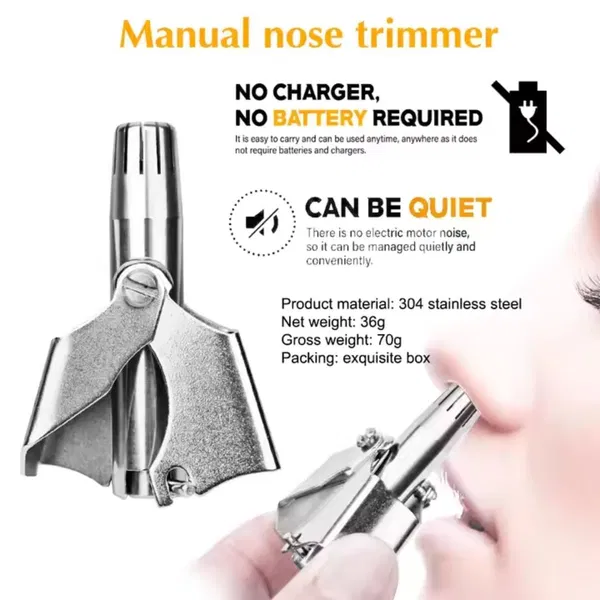 Manual Nose Hair Trimmer