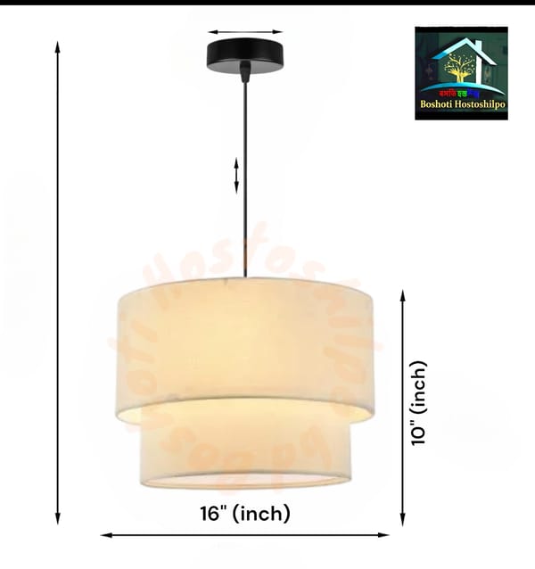 Hanging ceiling lamp shade