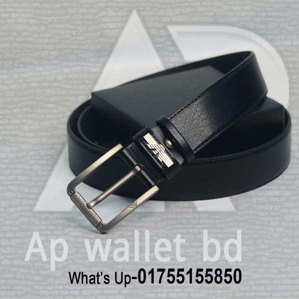 Armani Genuine Leather Premium Belt With Box