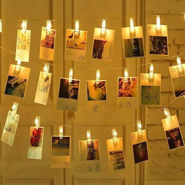 Photo Clip Holder LED String Light