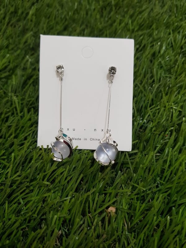 Cat’s Eye Stone Pendant & Earring Set – Elegant Women’s Jewelry | Stylish Fashion Set