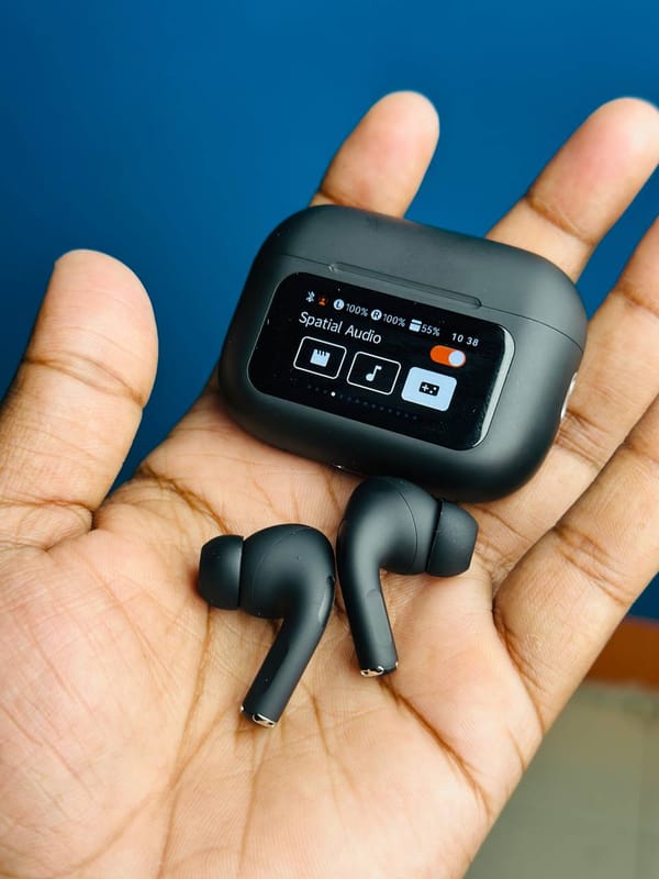 A9 Pro ANC Touch Screen Display Earbuds
