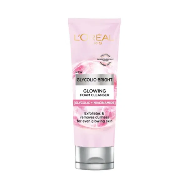 L'Oreal Glycolic Bright Glowing Foam Cleanser 100ml