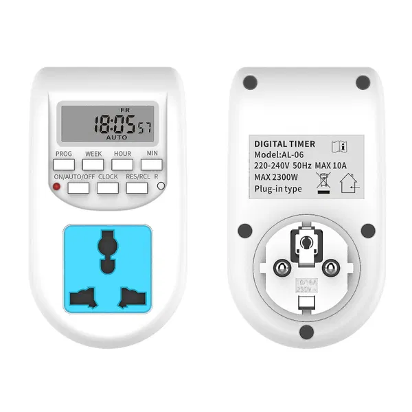 Digital auto timer switch