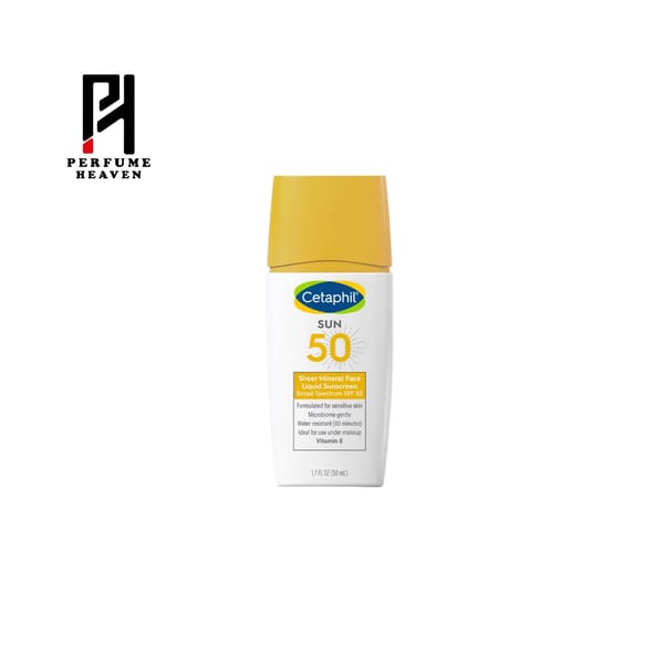 Cetaphil Sheer Mineral Face Liquid Sunscreen spf 50 (50ml)