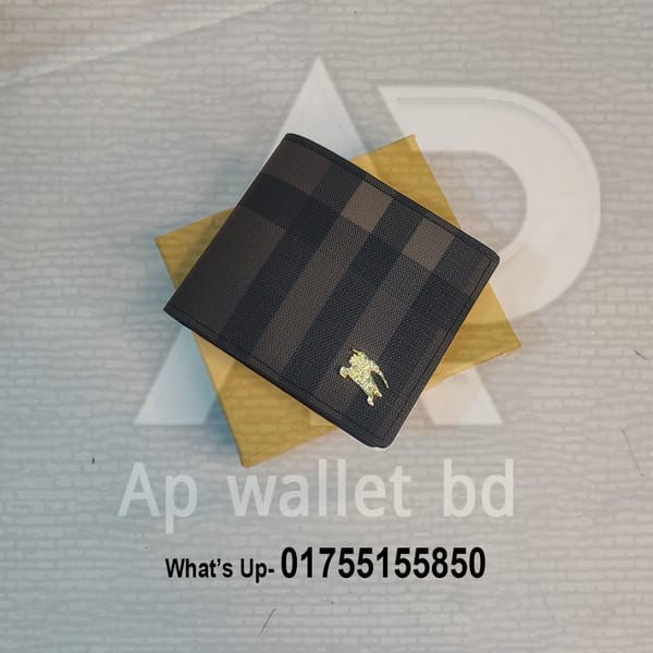 Burberry Premium Short Wallet With Original Branding Box