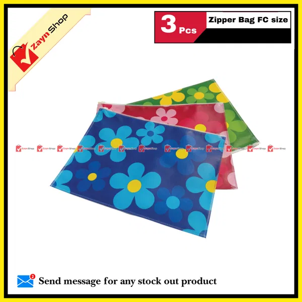 Matador i-teen Zipper Bag FC size 3 pcs Random color