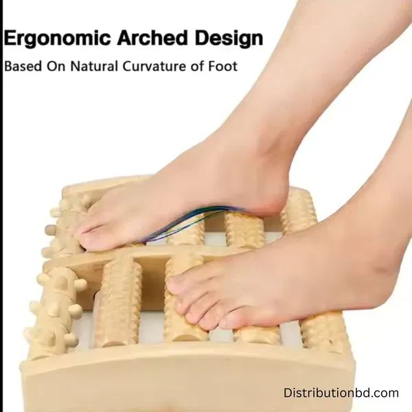 Wooden Foot Massager Roller