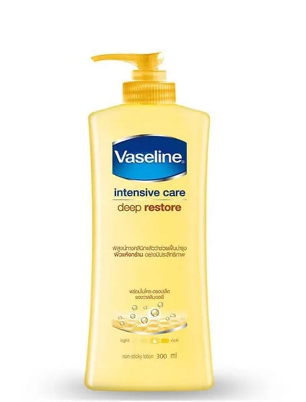 Vaseline Intensive care Lotion Deep Restore Yellow 300 ml