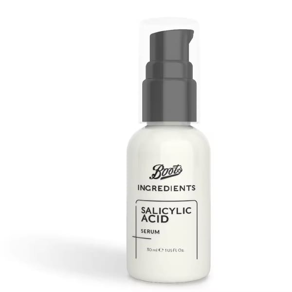 Boots Ingredients Salicylic Acid Serum 30ml