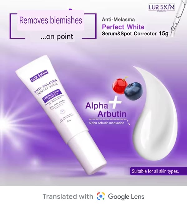 LURSKIN Anti Melasma Serum & Spot Corrector 15g