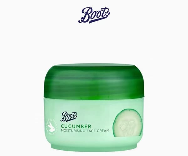 Boots Cucumber Moisturizing Face Cream 100 ml