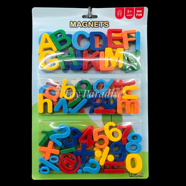 Magnetic English Letters