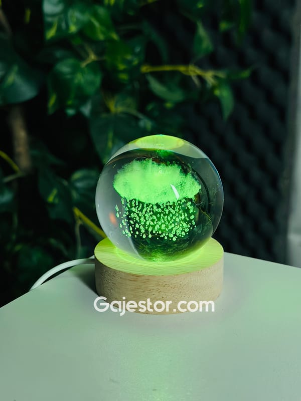 3D crystal ball lamp ( Rain variant )