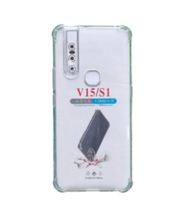 Vivo V15 Transparent/Clear Soft silicone Phone Cover