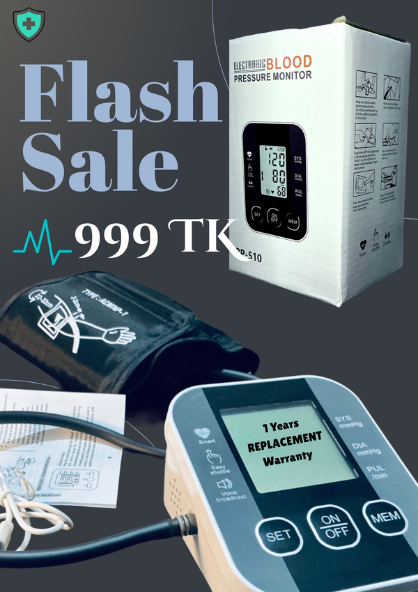 Electronic Blood Pressure Monitor Machine [BP 510]