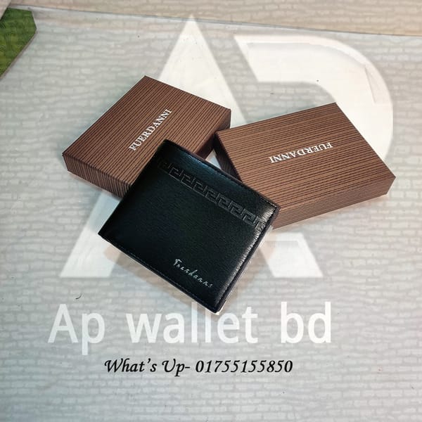 Fuerdanni Luxury Vintage Premium PU Leather Soft Sort Wallet with box