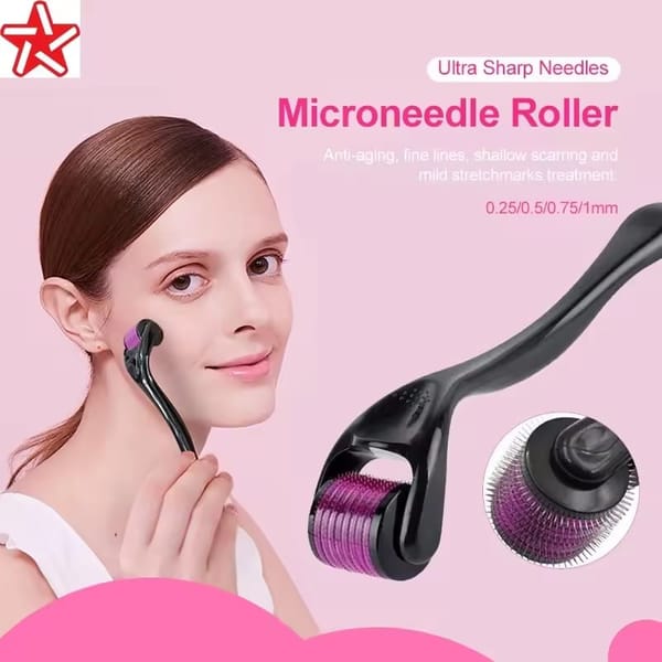 Microneedle Derma Roller for Hair & Face