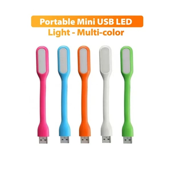 Portable Mini USB LED Light - Multi-color