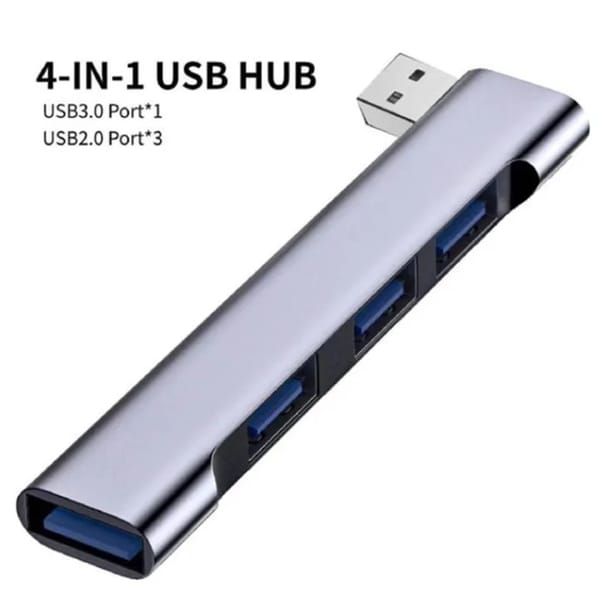 PD High Speed USB-C USB HUB Wide Using USB3.0 5Gbps Portable Type-C Docking Station 4 In 1 USB Hub For Computer Accessories Cherry Super | Price in BD