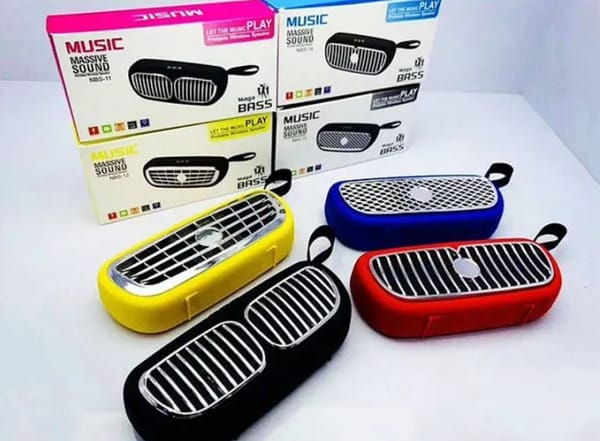 Mini Music massive Bluetooth Portable Speaker NBS-14 Massive Audio Bass TF/USB/FM/BT Compatile | Price in BD