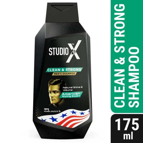 Studio X Clean & Strong Shampoo for Men 175ml