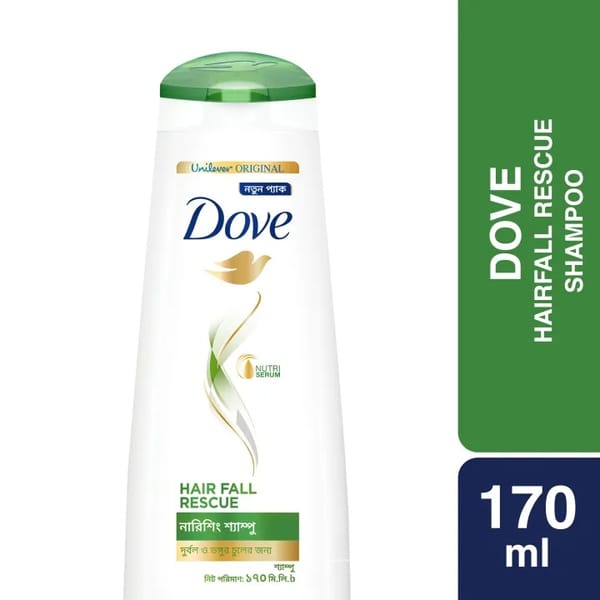 Dove Shampoo Hairfall Rescue 170ml
