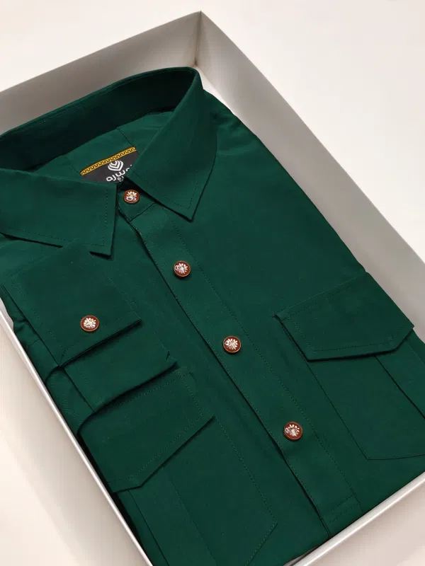 Ajwah Premium Kabli Panjabi  – Emerald Green Edition