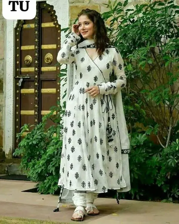 রেডিমেড হোয়াইট এঞ্জেল থ্রি পিচ❤️সাদা বাহার