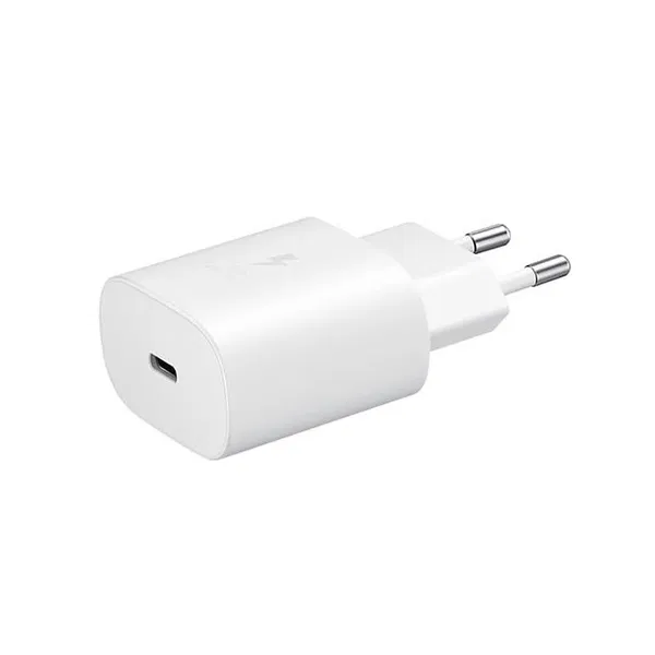 Samsung 25W Fast Charging Adapter – White (Type-C)