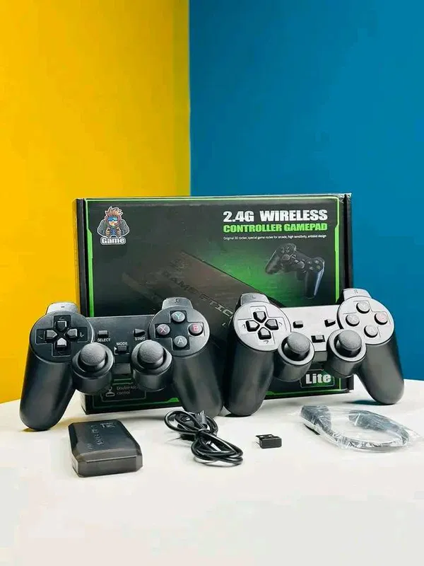 64GB Built-in 20000 Games Stick 2 Wireless controller gamepad 4K HD Video game Console