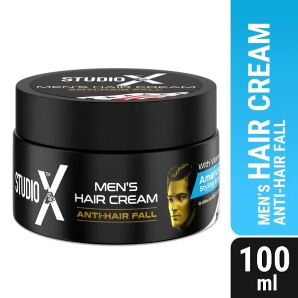 Studio X Men's Hair Cream Anti-Hair Fall 100ml