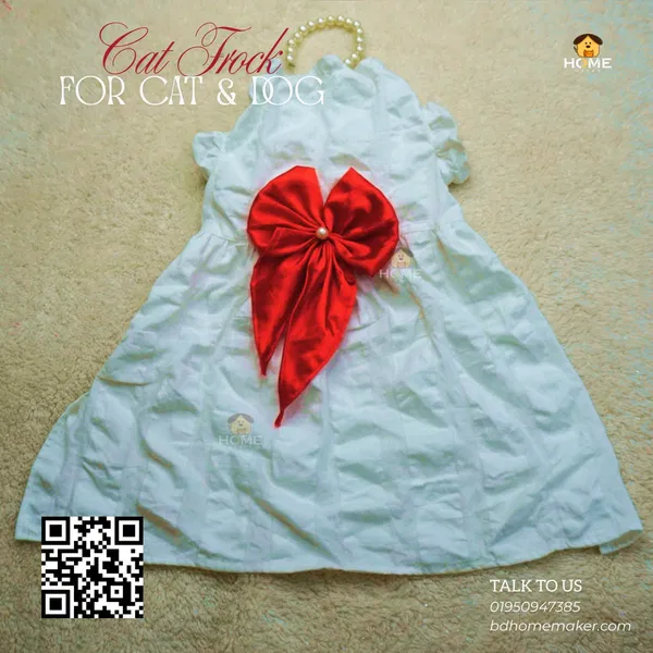 Cat frock (2.5,3,4 kg)