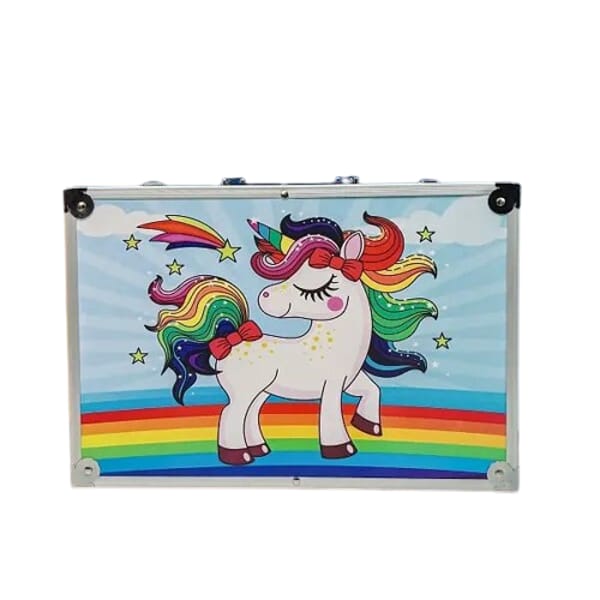 145 Piece Art Studio Colouring Briefcase Art Painting With Aluminum Case
