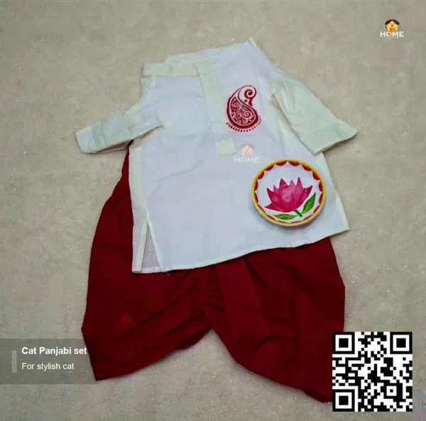 dhoti set (custome)