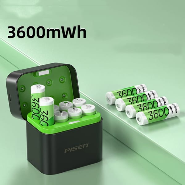 PISEN AA5 3600mWh Battery With Case | Price in BD