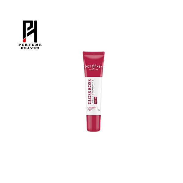 Dot & Key Gloss Boss Vitamin C + E Lip Balm with SPF 30 - Cherry Pop (12gm)