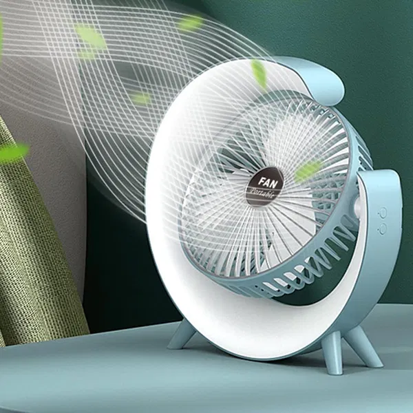 Mini Portable Desktop Fan – Colorful and Compact for Home or Office Use