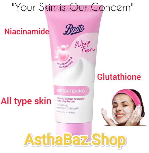 Boots Whip Foam Brightening Gentle Cleanser 100 ml